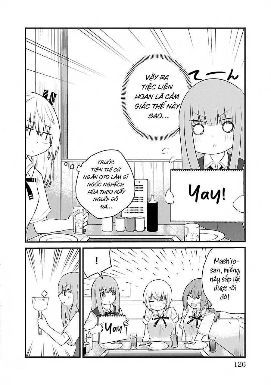 Koe Ga Dasenai Shoujo Wa "Kanojo Ga Yasashisugiru" To Omotte Iru: Chapter 40.4