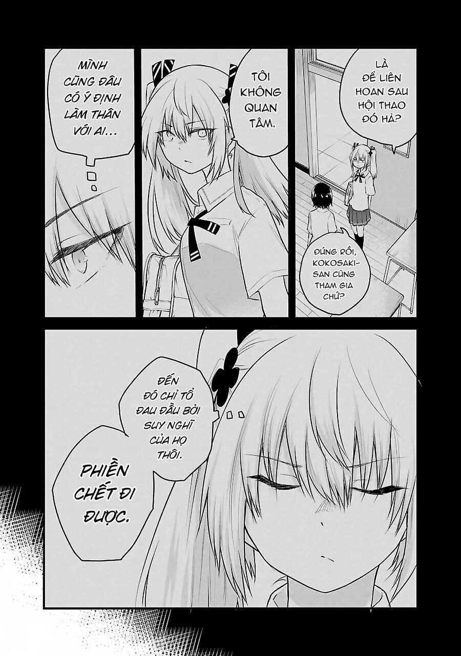 Koe Ga Dasenai Shoujo Wa "Kanojo Ga Yasashisugiru" To Omotte Iru: Chapter 40.4