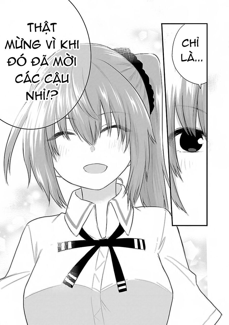 Koe Ga Dasenai Shoujo Wa "Kanojo Ga Yasashisugiru" To Omotte Iru: Chapter 40.5