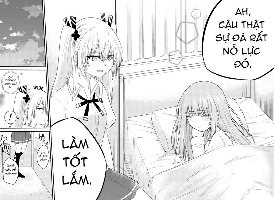 Koe Ga Dasenai Shoujo Wa "Kanojo Ga Yasashisugiru" To Omotte Iru: Chapter 40