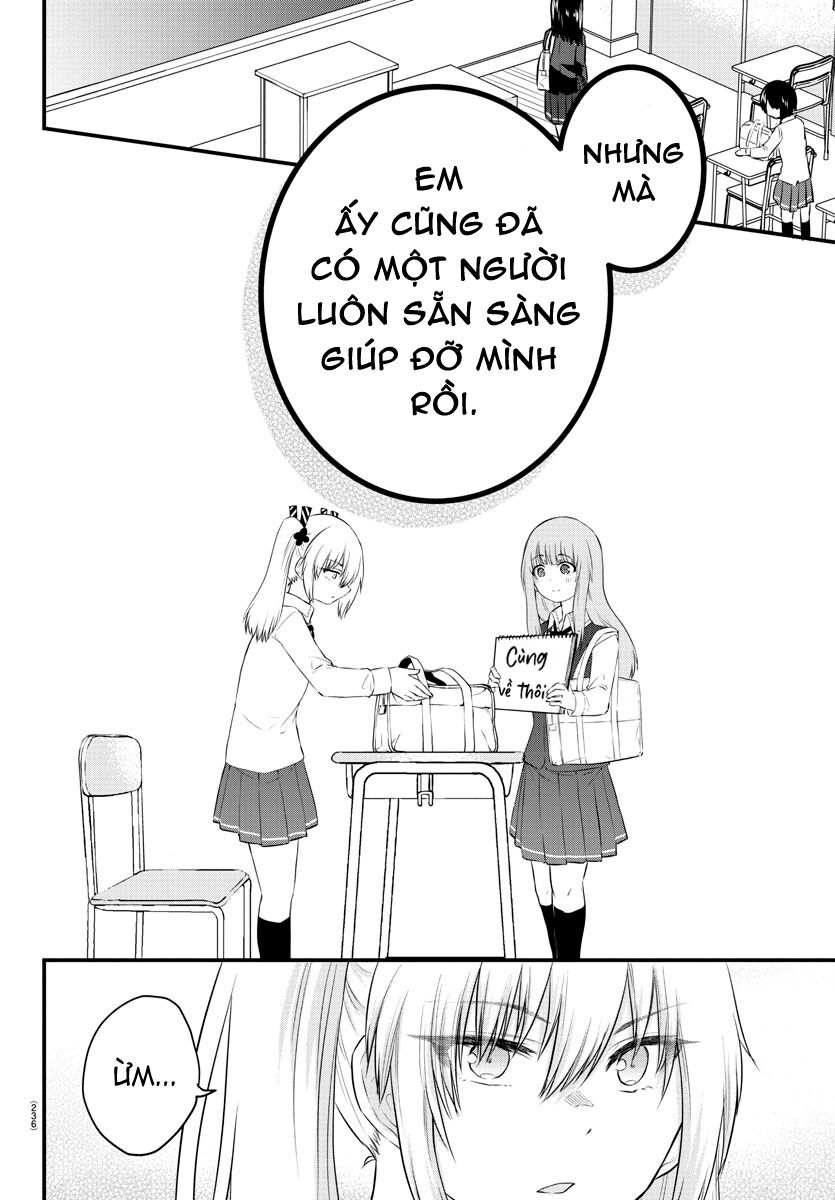 Koe Ga Dasenai Shoujo Wa "Kanojo Ga Yasashisugiru" To Omotte Iru: Chapter 42