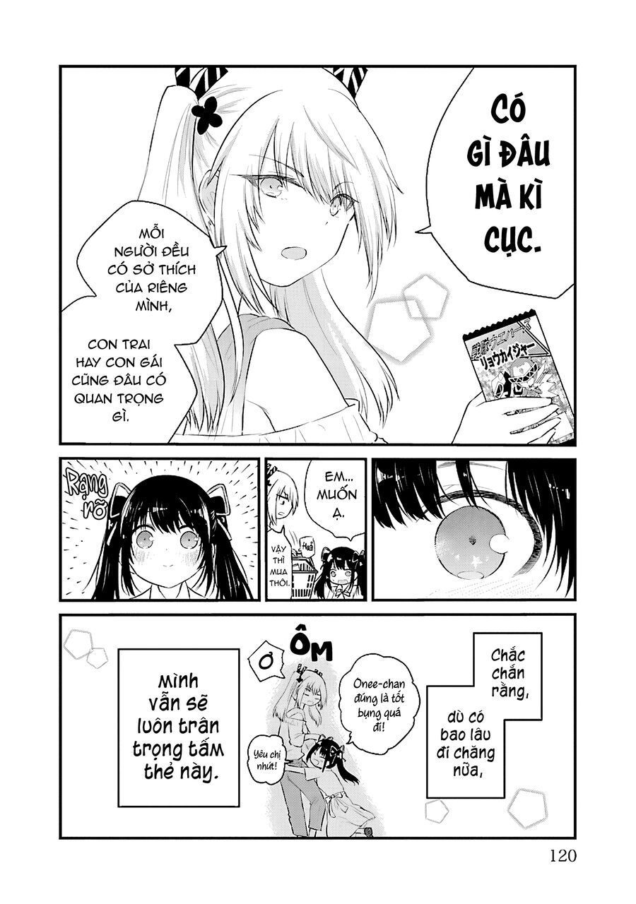 Koe Ga Dasenai Shoujo Wa "Kanojo Ga Yasashisugiru" To Omotte Iru: Chapter 54.1