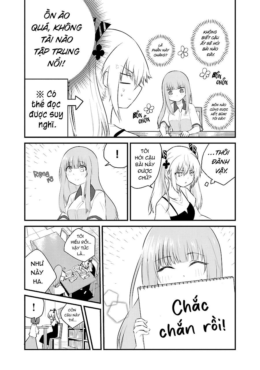 Koe Ga Dasenai Shoujo Wa "Kanojo Ga Yasashisugiru" To Omotte Iru: Chapter 54.2