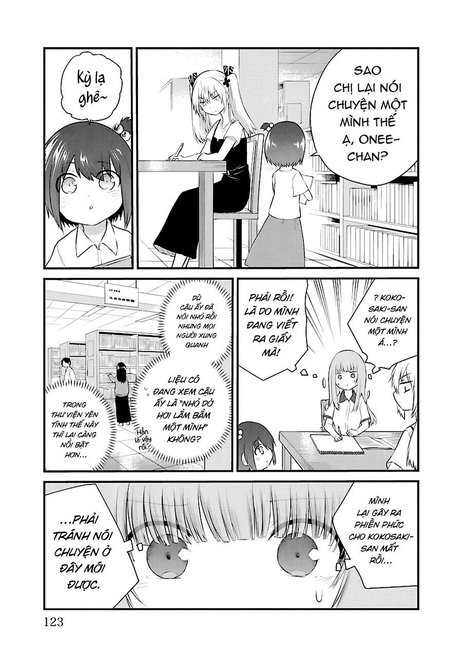 Koe Ga Dasenai Shoujo Wa "Kanojo Ga Yasashisugiru" To Omotte Iru: Chapter 54.2