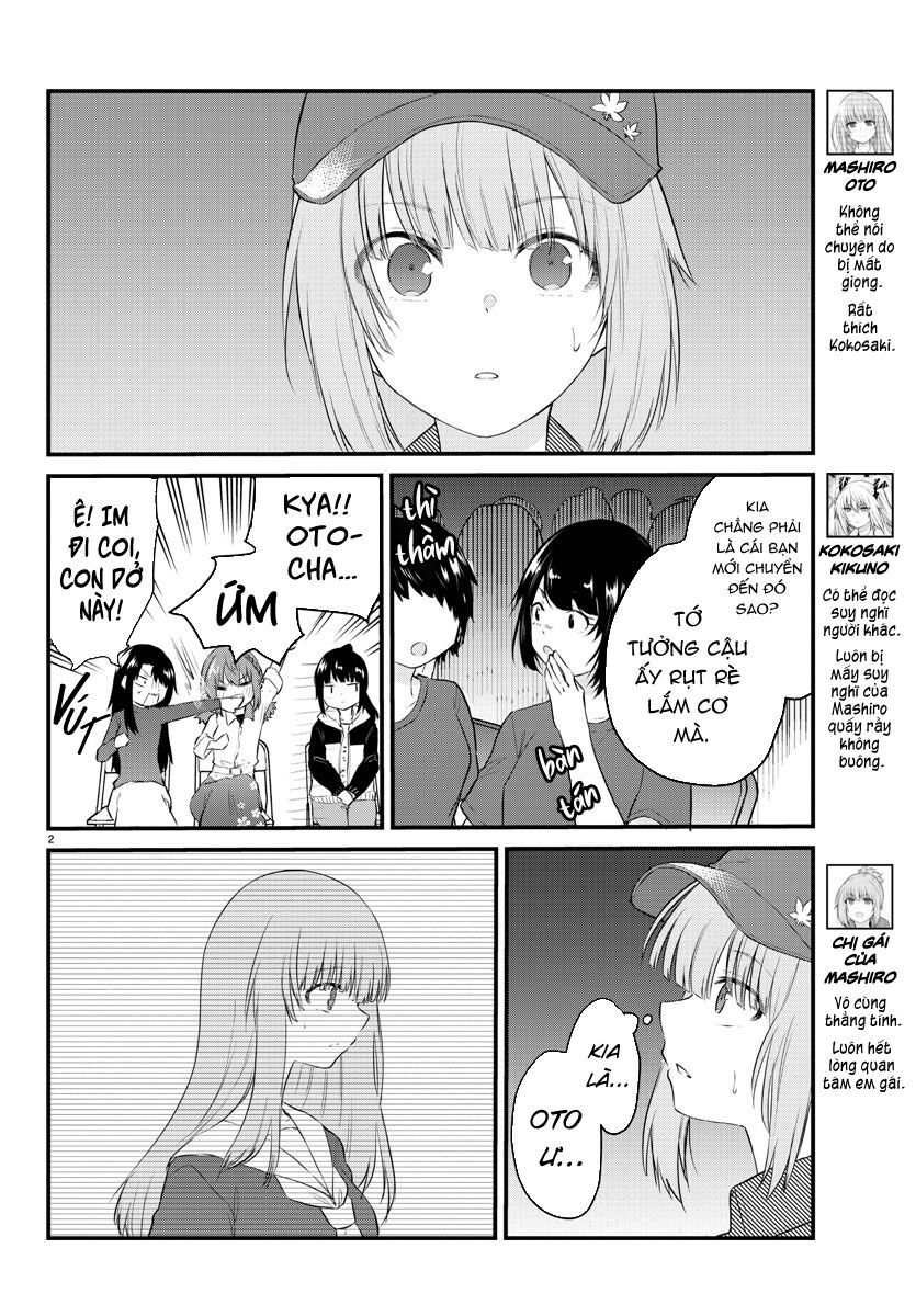 Koe Ga Dasenai Shoujo Wa "Kanojo Ga Yasashisugiru" To Omotte Iru: Chapter 55