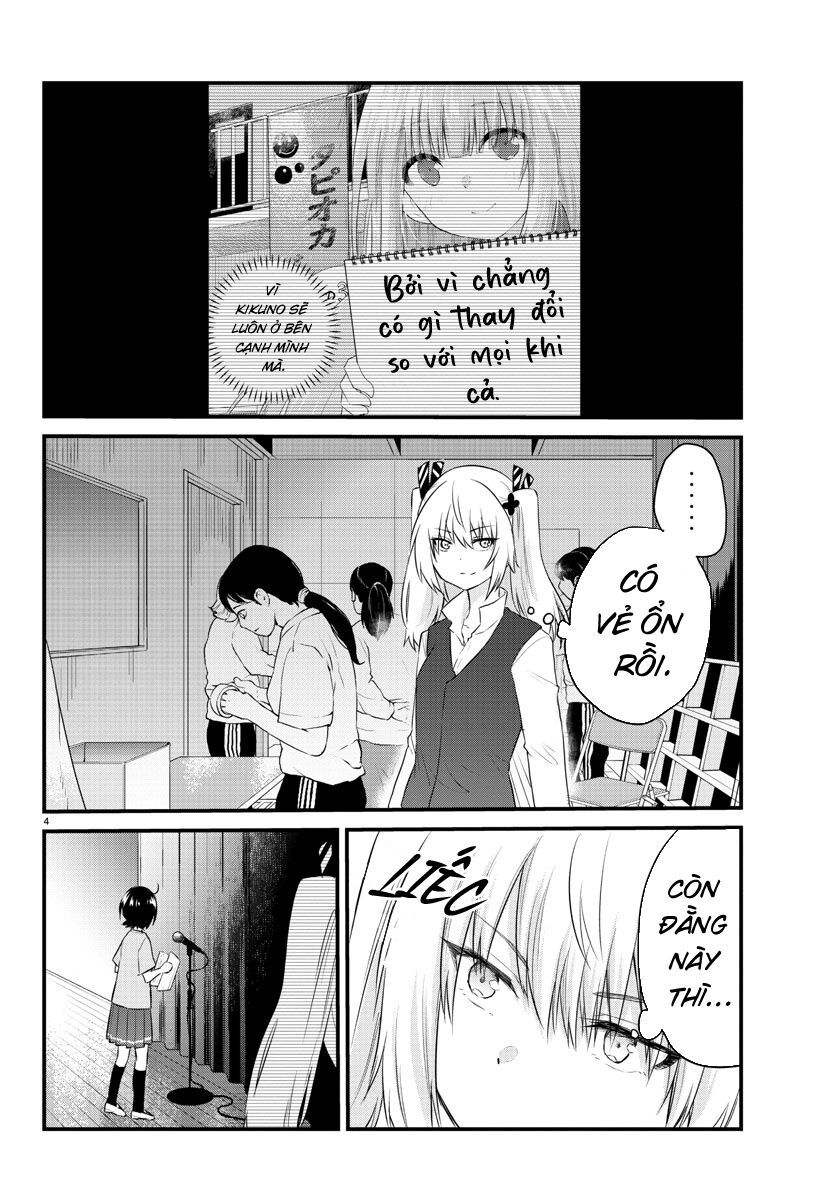 Koe Ga Dasenai Shoujo Wa "Kanojo Ga Yasashisugiru" To Omotte Iru: Chapter 55