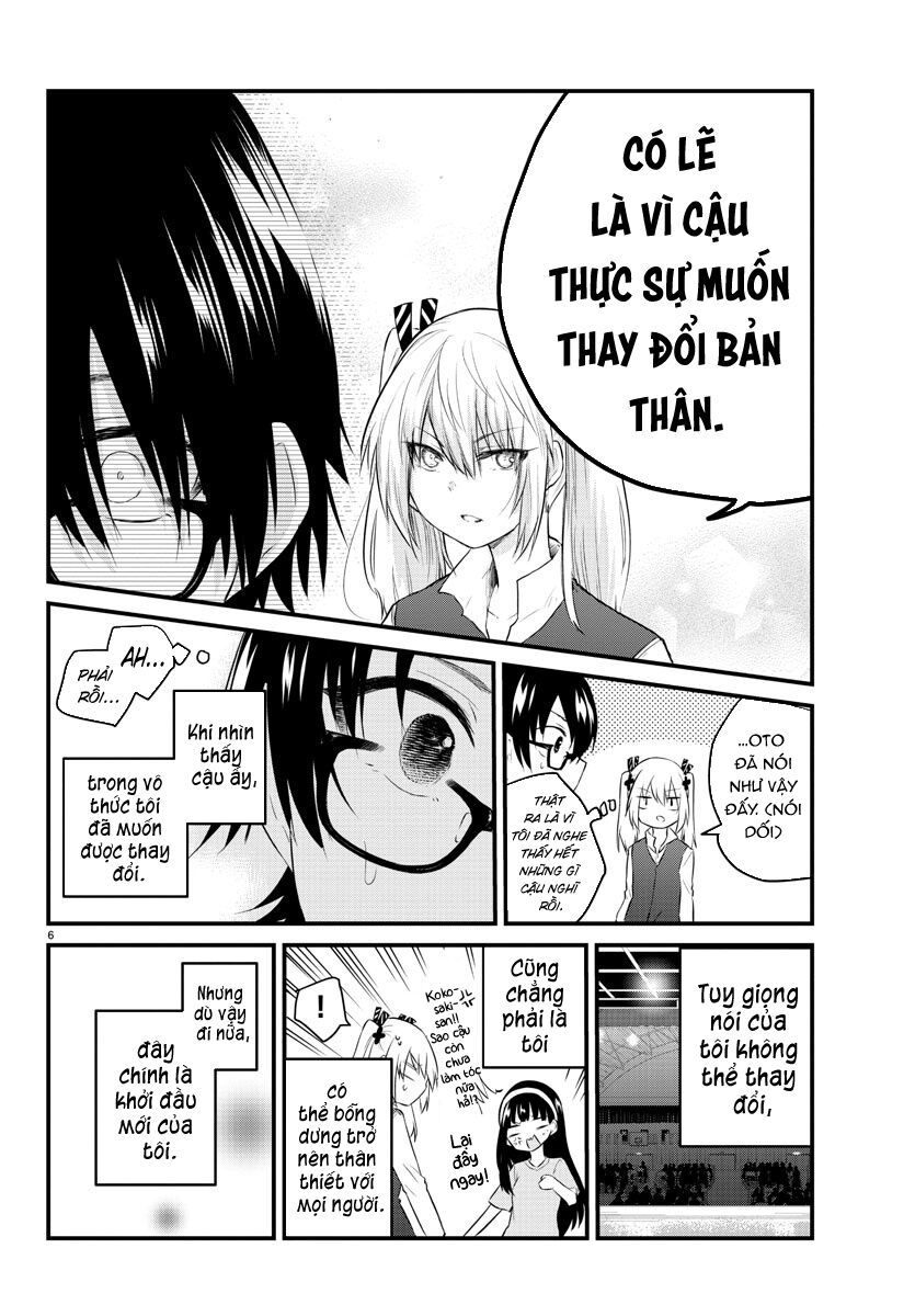 Koe Ga Dasenai Shoujo Wa "Kanojo Ga Yasashisugiru" To Omotte Iru: Chapter 55