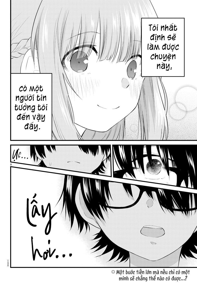 Koe Ga Dasenai Shoujo Wa "Kanojo Ga Yasashisugiru" To Omotte Iru: Chapter 55