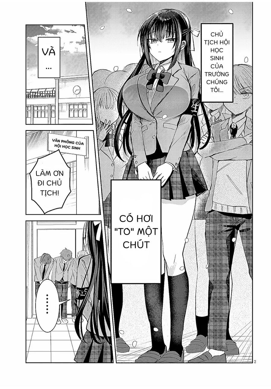 Kotowarenai Kaichou Wa Tomoe-Kun Ni Dake Shite Agetai: Chapter 1