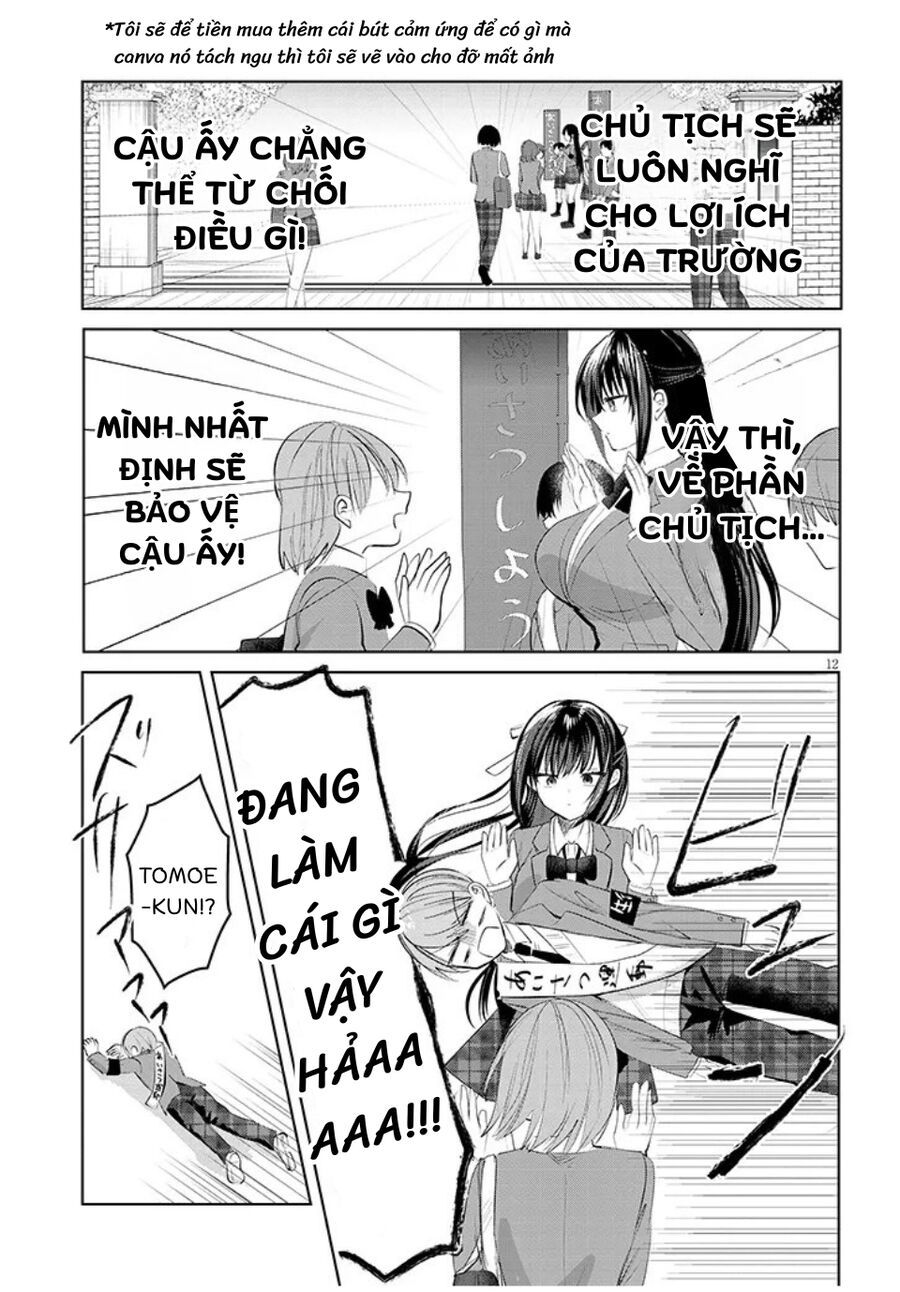 Kotowarenai Kaichou Wa Tomoe-Kun Ni Dake Shite Agetai: Chapter 1