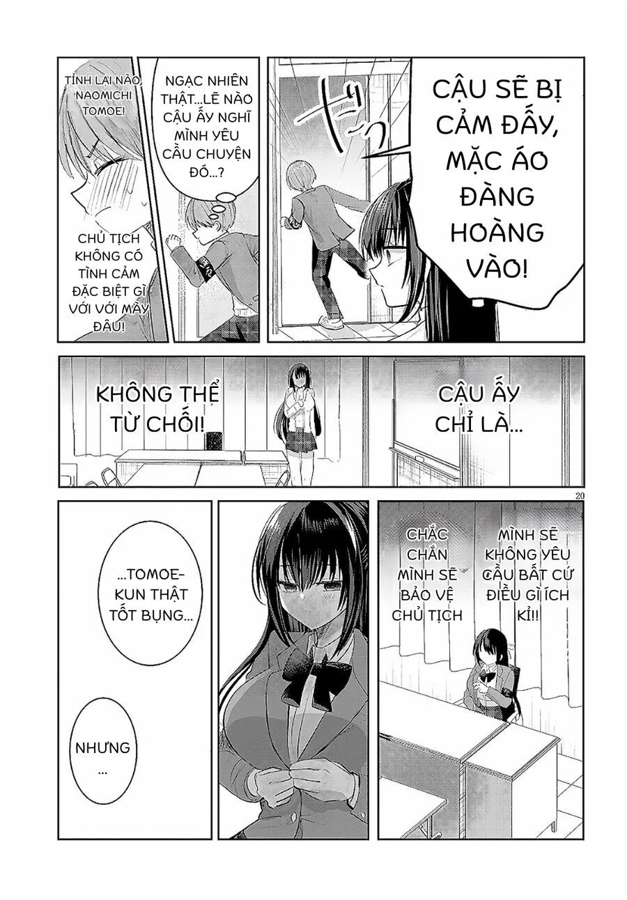 Kotowarenai Kaichou Wa Tomoe-Kun Ni Dake Shite Agetai: Chapter 1