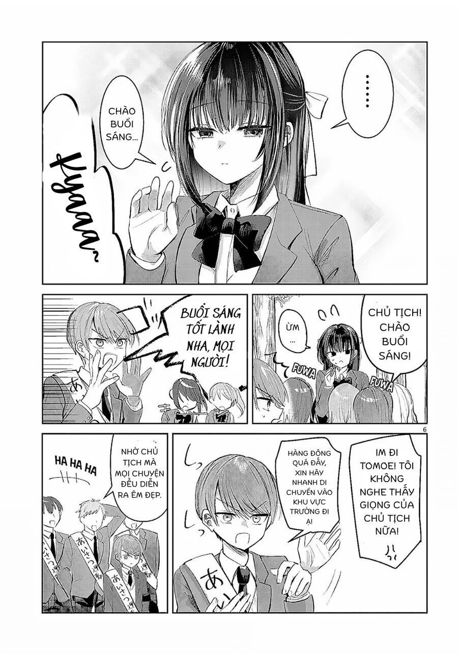 Kotowarenai Kaichou Wa Tomoe-Kun Ni Dake Shite Agetai: Chapter 1