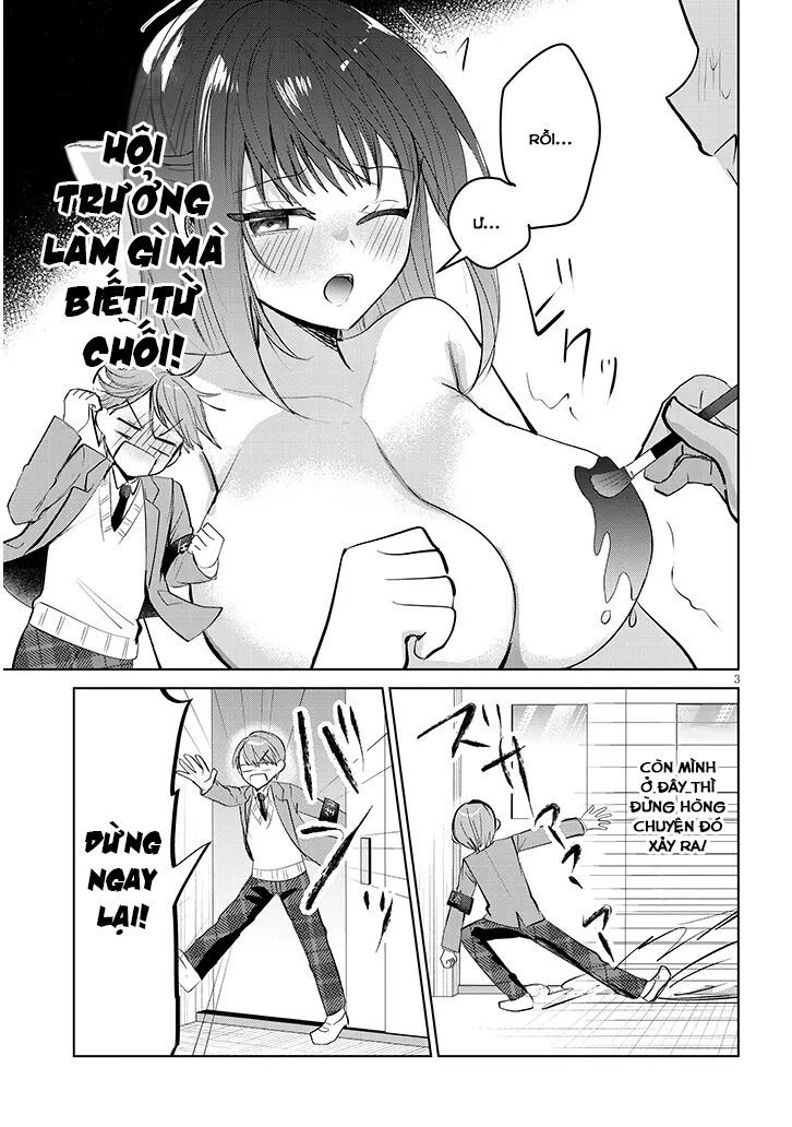 Kotowarenai Kaichou Wa Tomoe-Kun Ni Dake Shite Agetai: Chapter 3