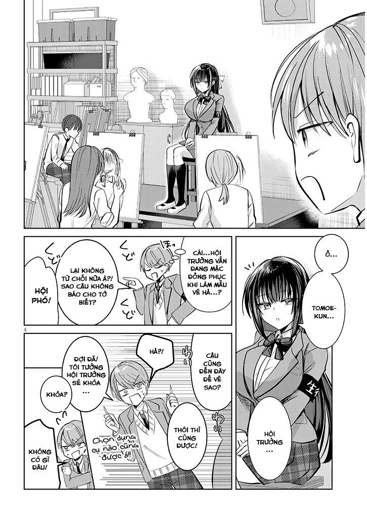 Kotowarenai Kaichou Wa Tomoe-Kun Ni Dake Shite Agetai: Chapter 3