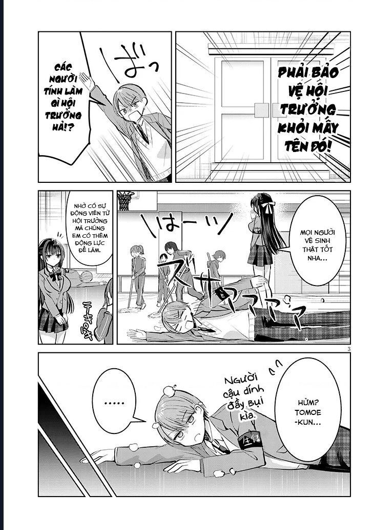 Kotowarenai Kaichou Wa Tomoe-Kun Ni Dake Shite Agetai: Chapter 5