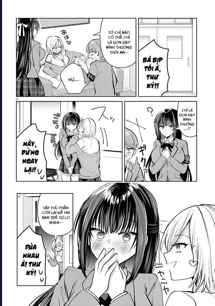Kotowarenai Kaichou Wa Tomoe-Kun Ni Dake Shite Agetai: Chapter 5
