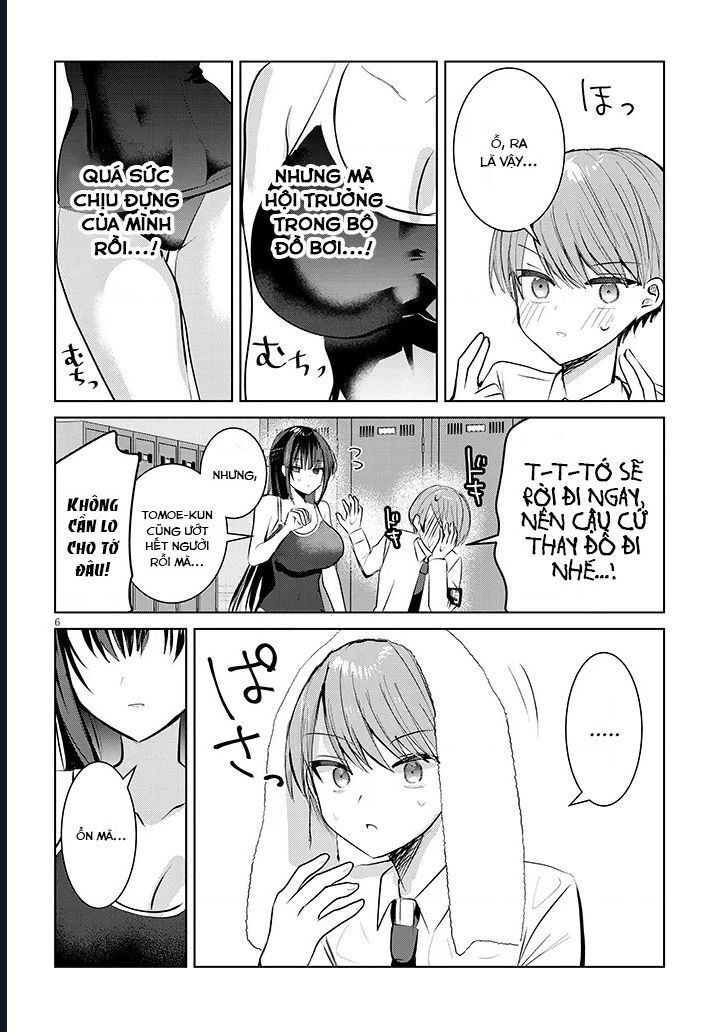 Kotowarenai Kaichou Wa Tomoe-Kun Ni Dake Shite Agetai: Chapter 6