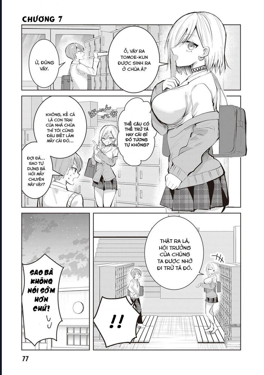Kotowarenai Kaichou Wa Tomoe-Kun Ni Dake Shite Agetai: Chapter 7