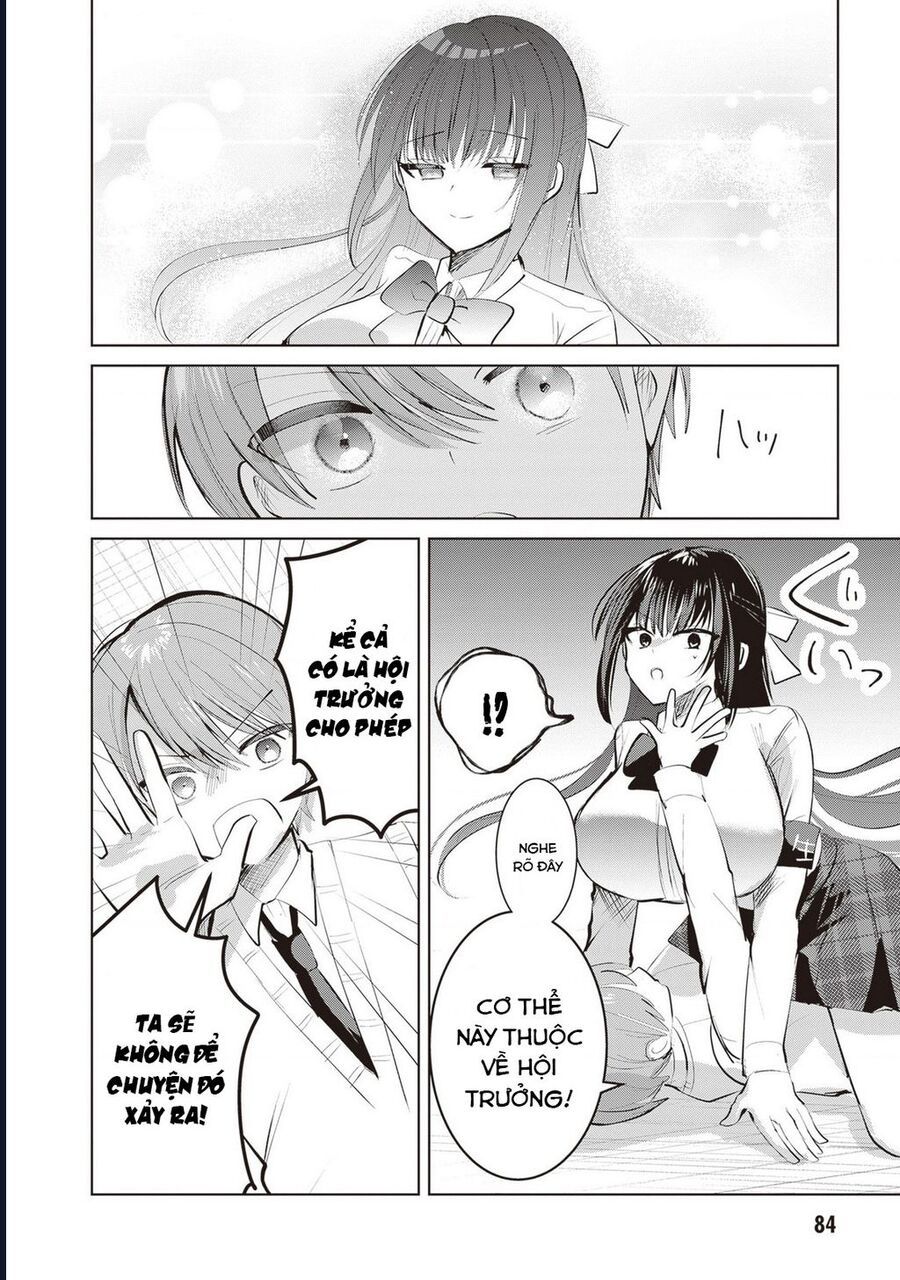 Kotowarenai Kaichou Wa Tomoe-Kun Ni Dake Shite Agetai: Chapter 7