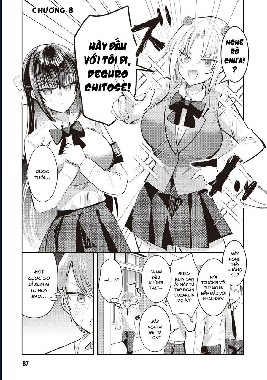 Kotowarenai Kaichou Wa Tomoe-Kun Ni Dake Shite Agetai: Chapter 8
