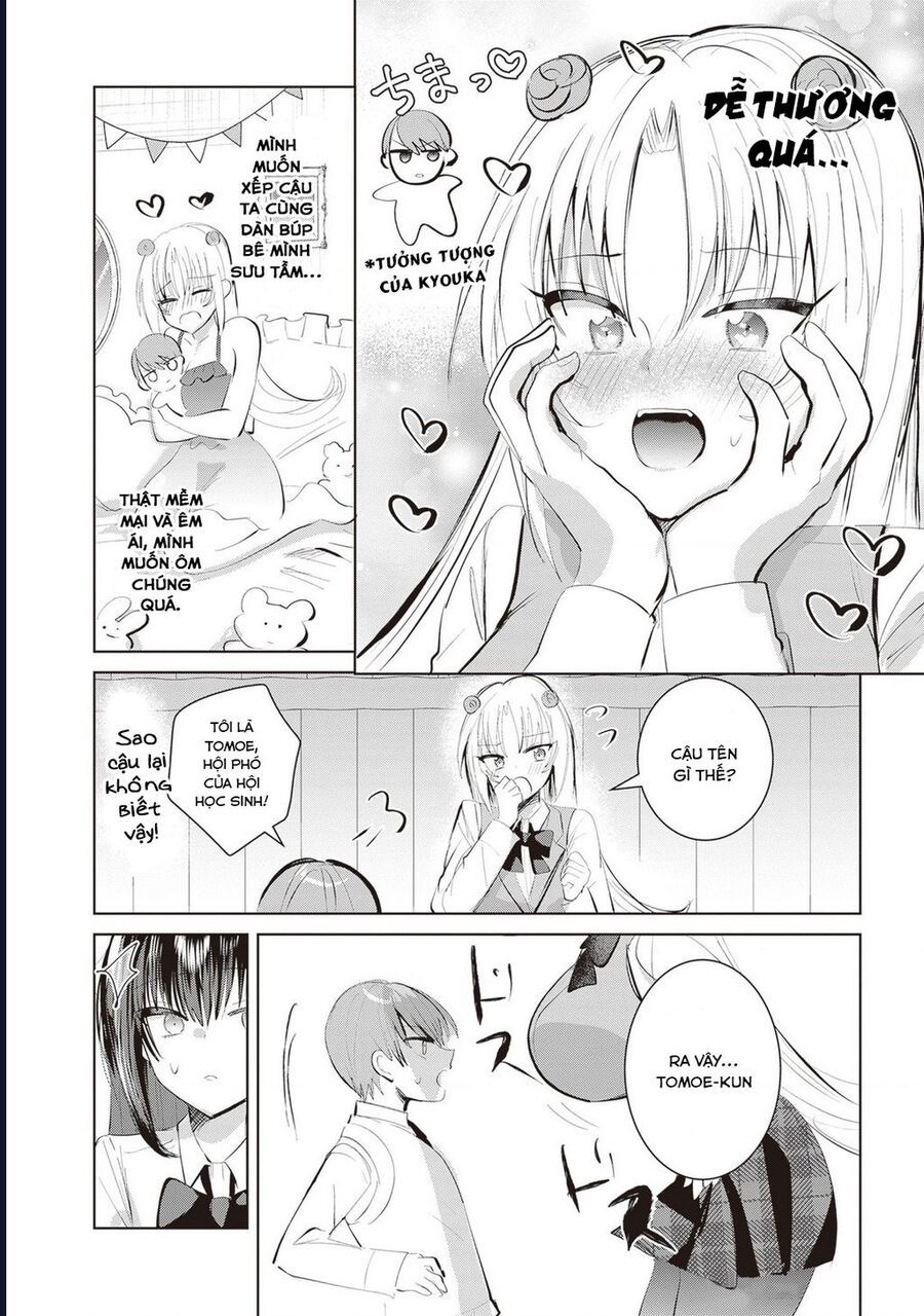 Kotowarenai Kaichou Wa Tomoe-Kun Ni Dake Shite Agetai: Chapter 8