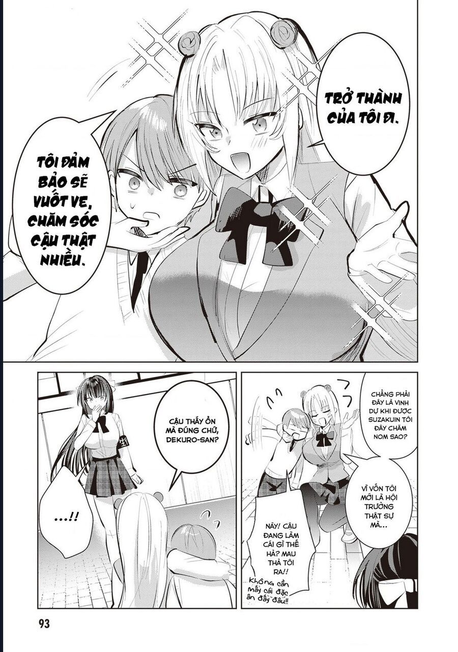 Kotowarenai Kaichou Wa Tomoe-Kun Ni Dake Shite Agetai: Chapter 8