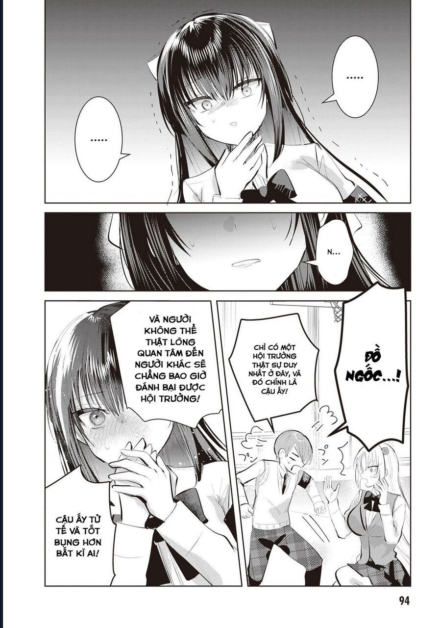 Kotowarenai Kaichou Wa Tomoe-Kun Ni Dake Shite Agetai: Chapter 8