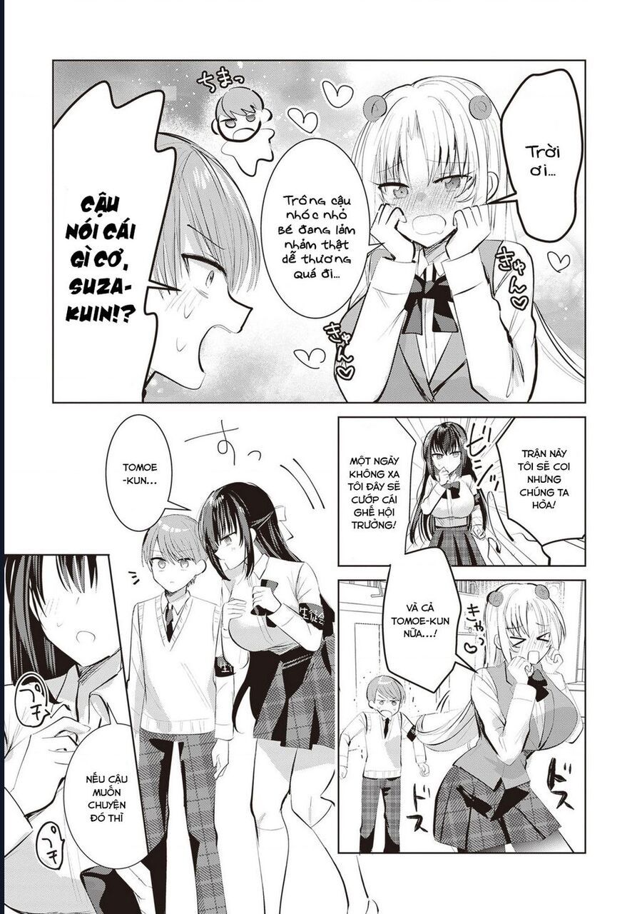 Kotowarenai Kaichou Wa Tomoe-Kun Ni Dake Shite Agetai: Chapter 8