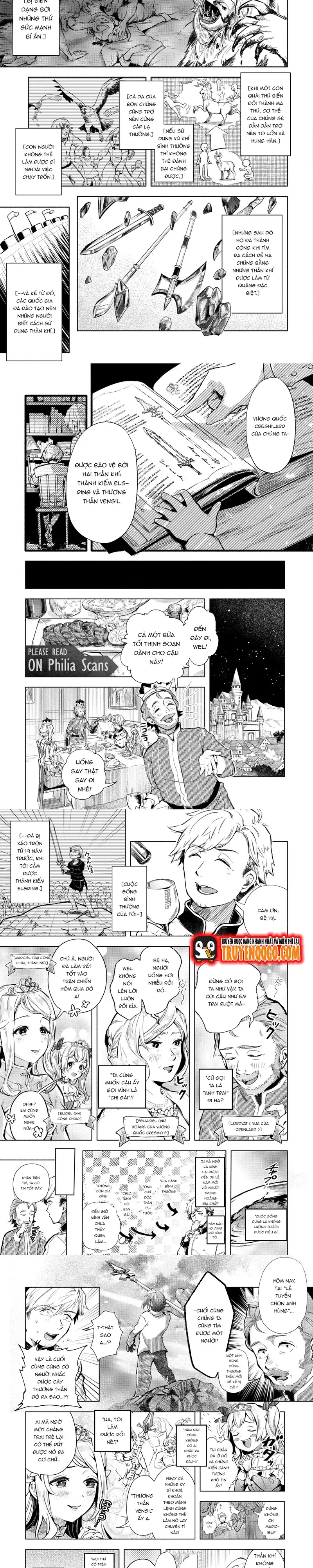 Kuni Ni Sute Rareta Rakuin Yuusha, Youjo Ni Hirowarete Shiawasena Slow Life Wo Hajimeru: Chapter 1