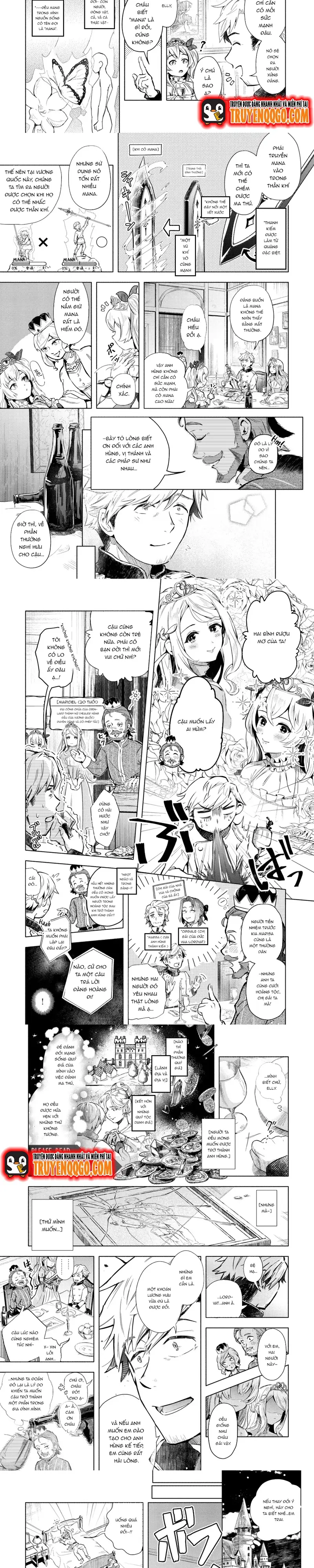 Kuni Ni Sute Rareta Rakuin Yuusha, Youjo Ni Hirowarete Shiawasena Slow Life Wo Hajimeru: Chapter 1