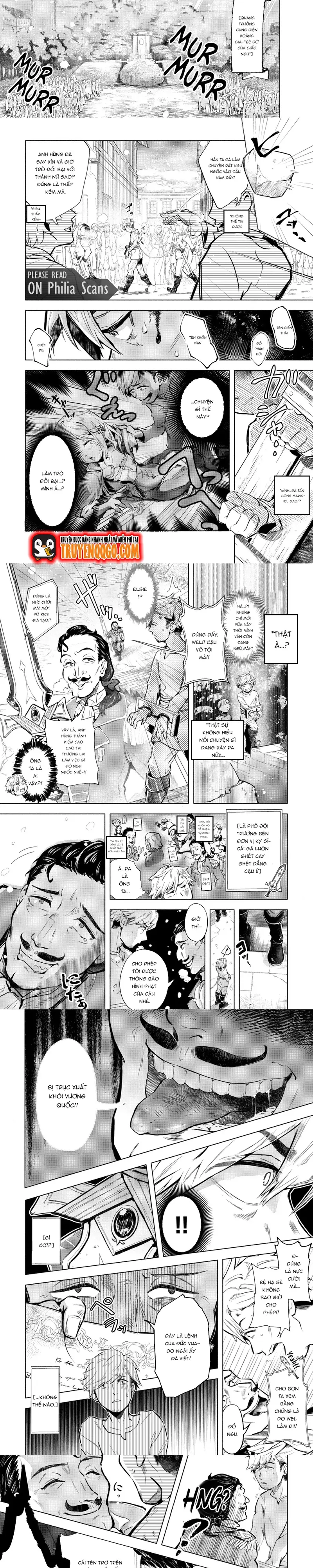 Kuni Ni Sute Rareta Rakuin Yuusha, Youjo Ni Hirowarete Shiawasena Slow Life Wo Hajimeru: Chapter 1