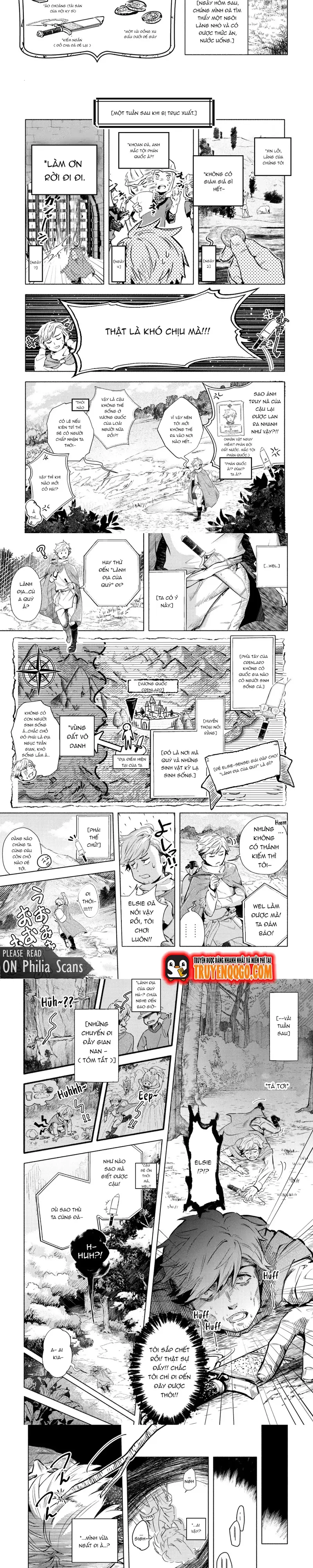 Kuni Ni Sute Rareta Rakuin Yuusha, Youjo Ni Hirowarete Shiawasena Slow Life Wo Hajimeru: Chapter 1