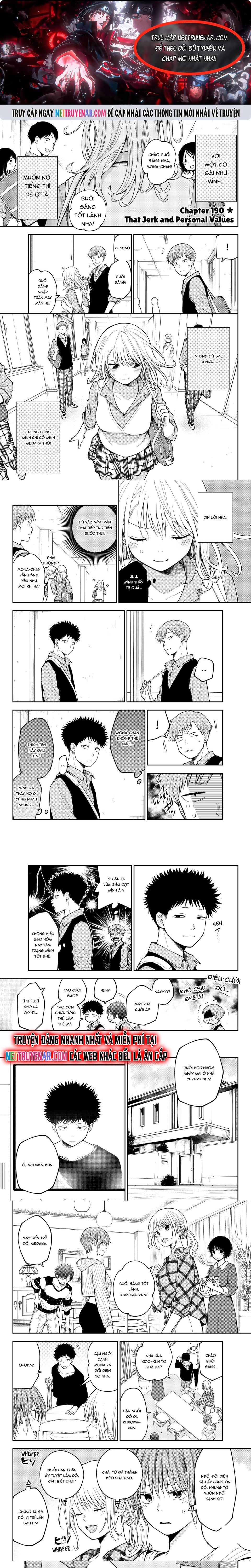 Kuroiwa Medaka Ni Watashi No Kawaii Ga Tsuujinai: Chapter 190