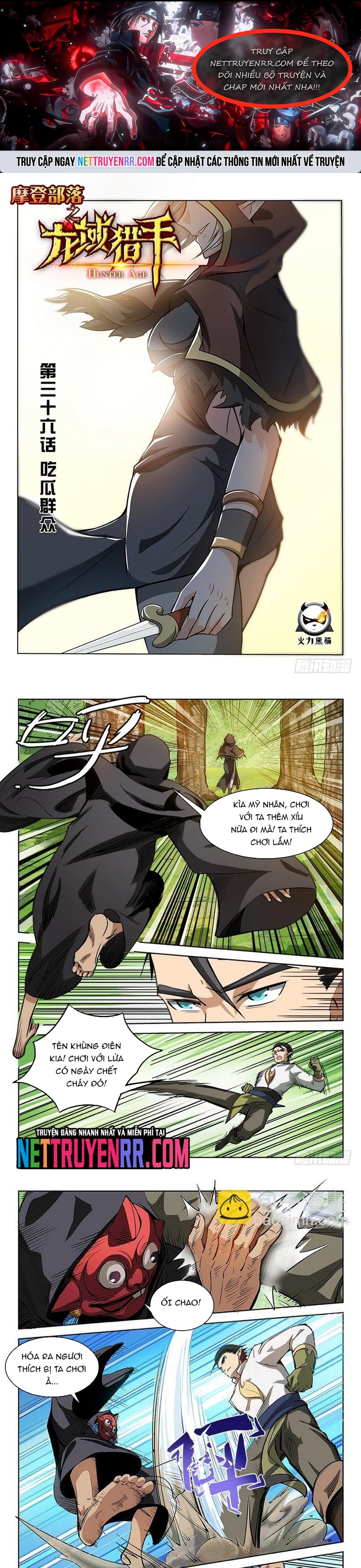 Kỷ nguyên thợ săn: Chapter 36