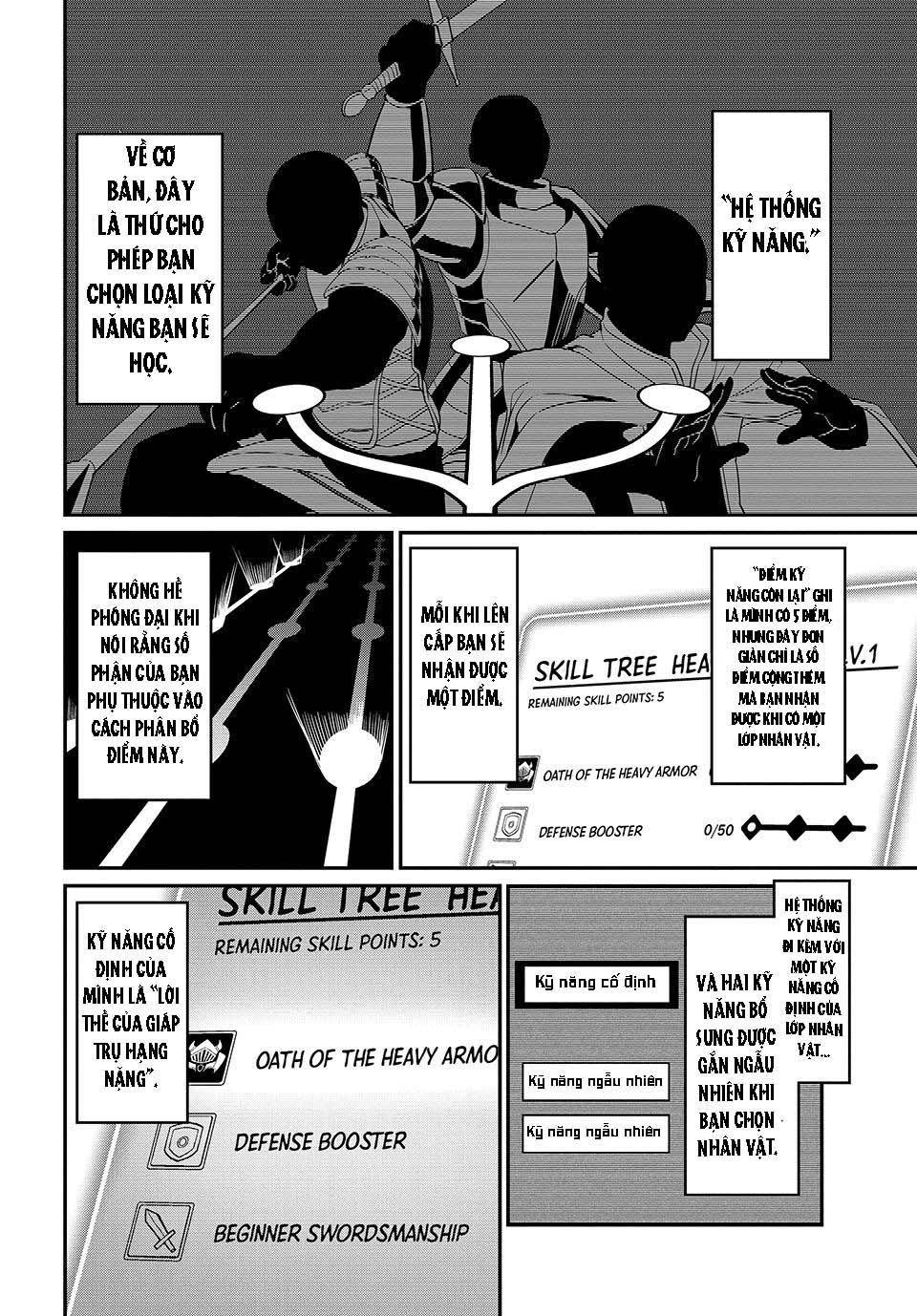 Kỵ Sĩ Chuyển Sinh Bị Lưu Đày, Trở Nên Bất Bại Nhờ Trò Chơi: Chapter 1