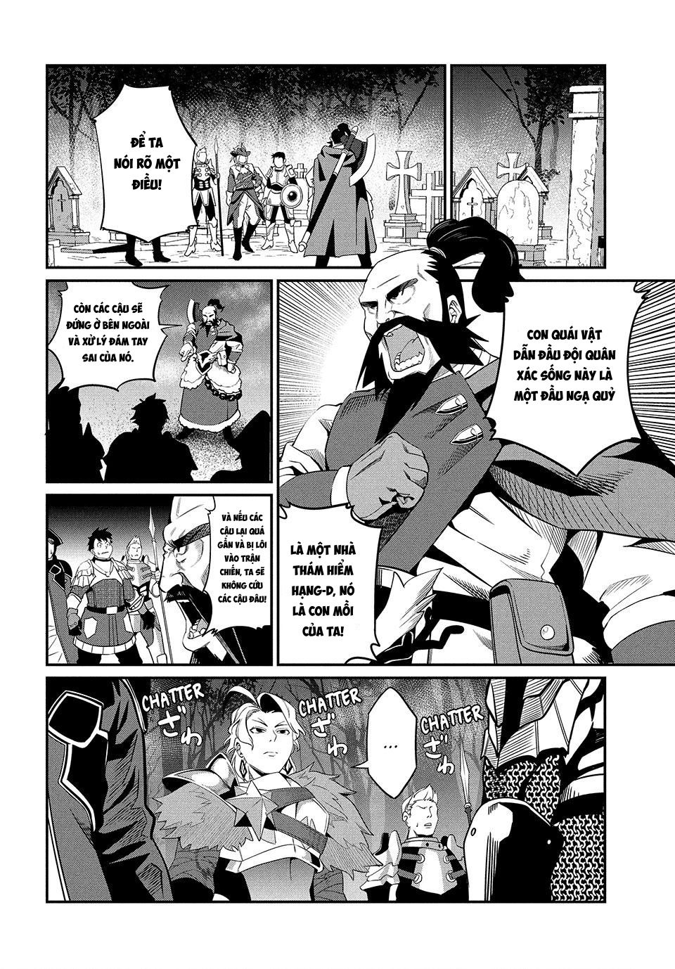 Kỵ Sĩ Chuyển Sinh Bị Lưu Đày, Trở Nên Bất Bại Nhờ Trò Chơi: Chapter 4