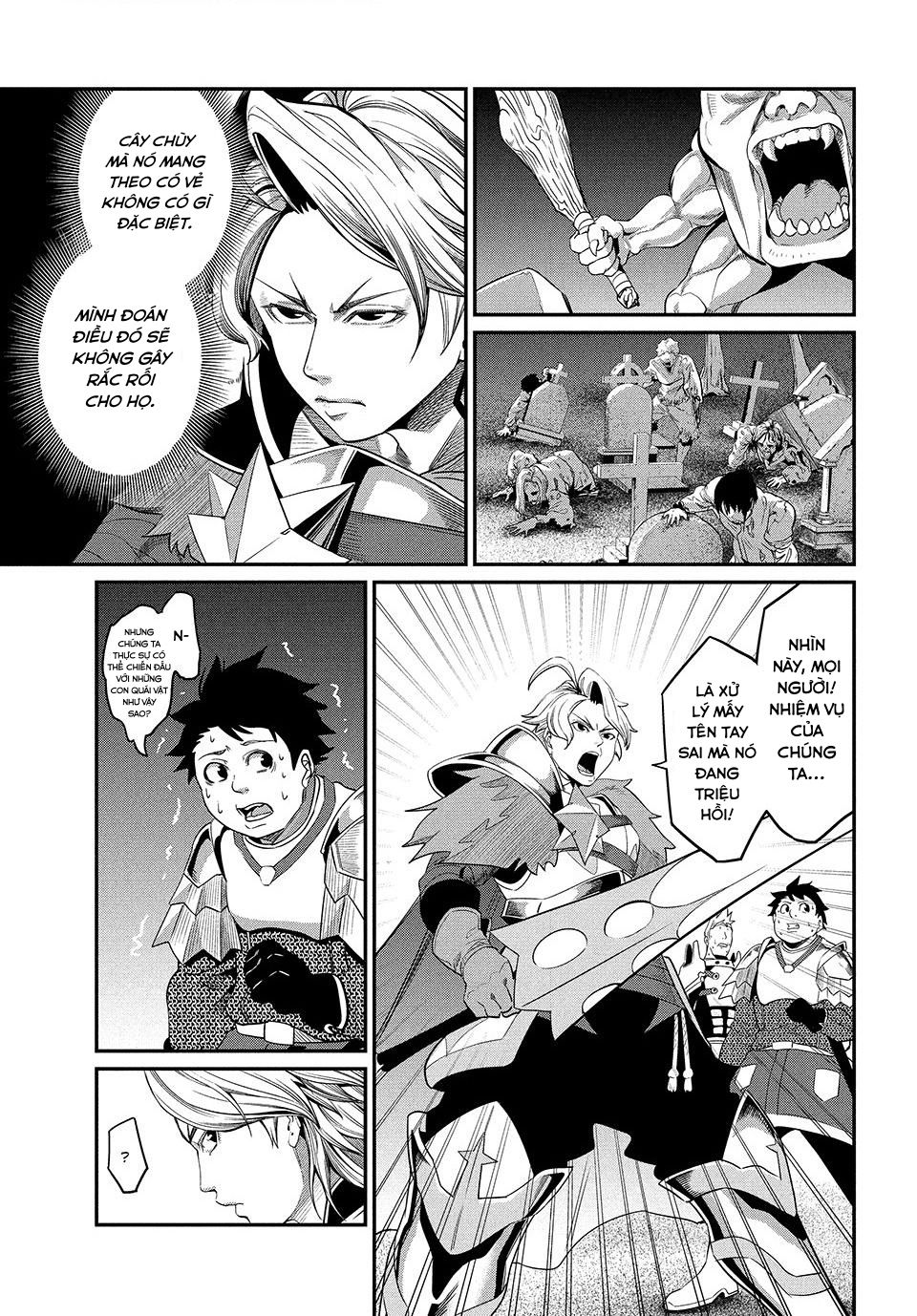 Kỵ Sĩ Chuyển Sinh Bị Lưu Đày, Trở Nên Bất Bại Nhờ Trò Chơi: Chapter 5