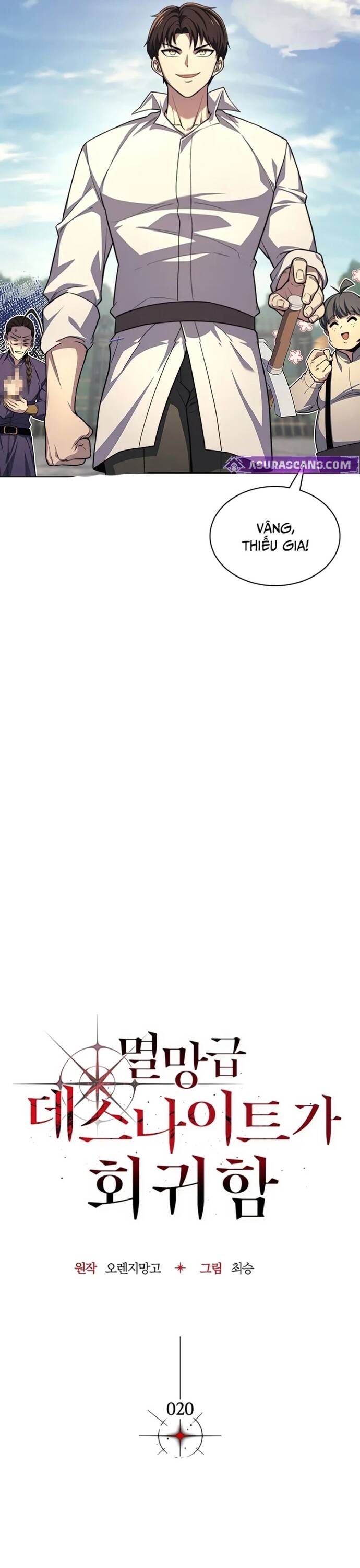 Kỵ Sĩ Tử Thần Cấp Diệt Vong Đã Hồi Quy: Chapter 20