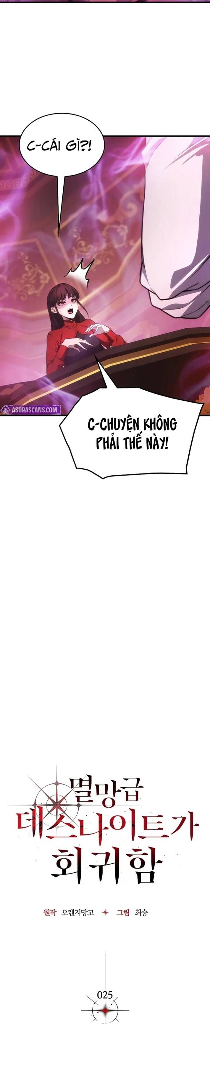 Kỵ Sĩ Tử Thần Cấp Diệt Vong Đã Hồi Quy: Chapter 25.2