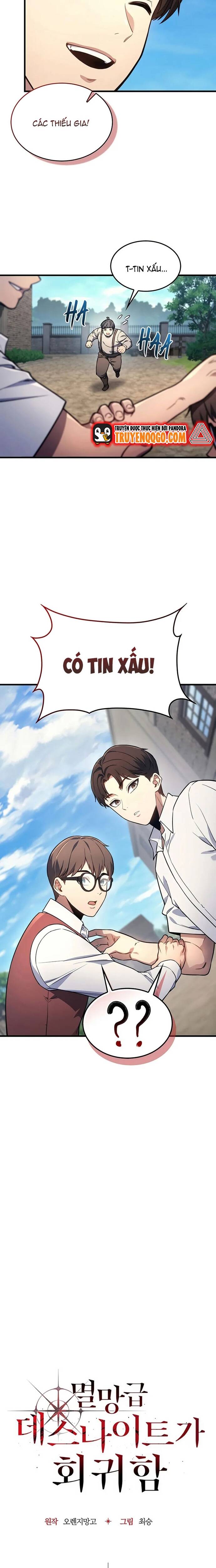 Kỵ Sĩ Tử Thần Cấp Diệt Vong Đã Hồi Quy: Chapter 6