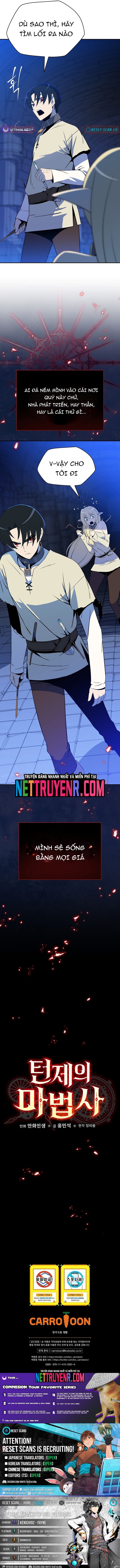 Ma Pháp Sư Thiên Tài Bị Giới Hạn Thời Gian: Chapter 1