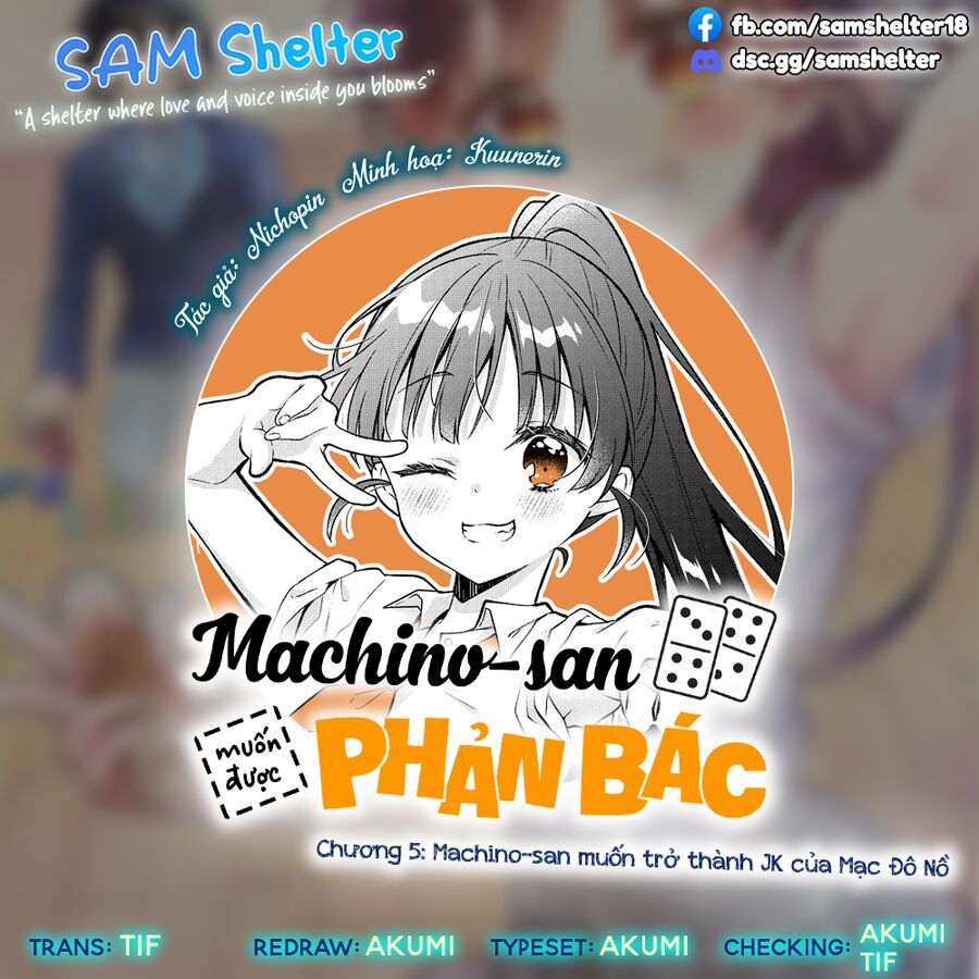 Machino-San Muốn Được Phản Bác: Chapter 5