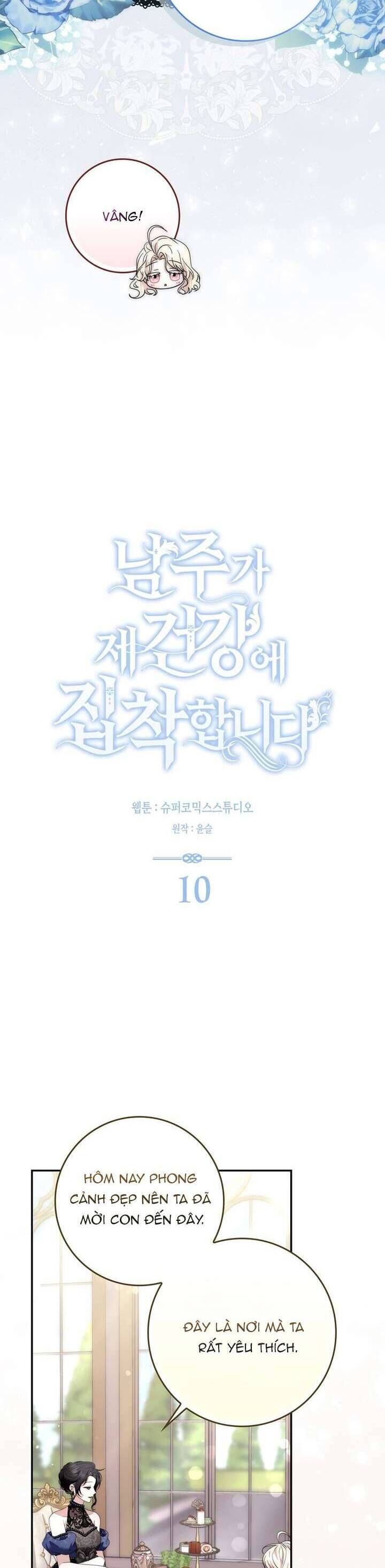 Nam Chính Ám Ảnh Với Sức Khỏe Của Tôi: Chapter 10