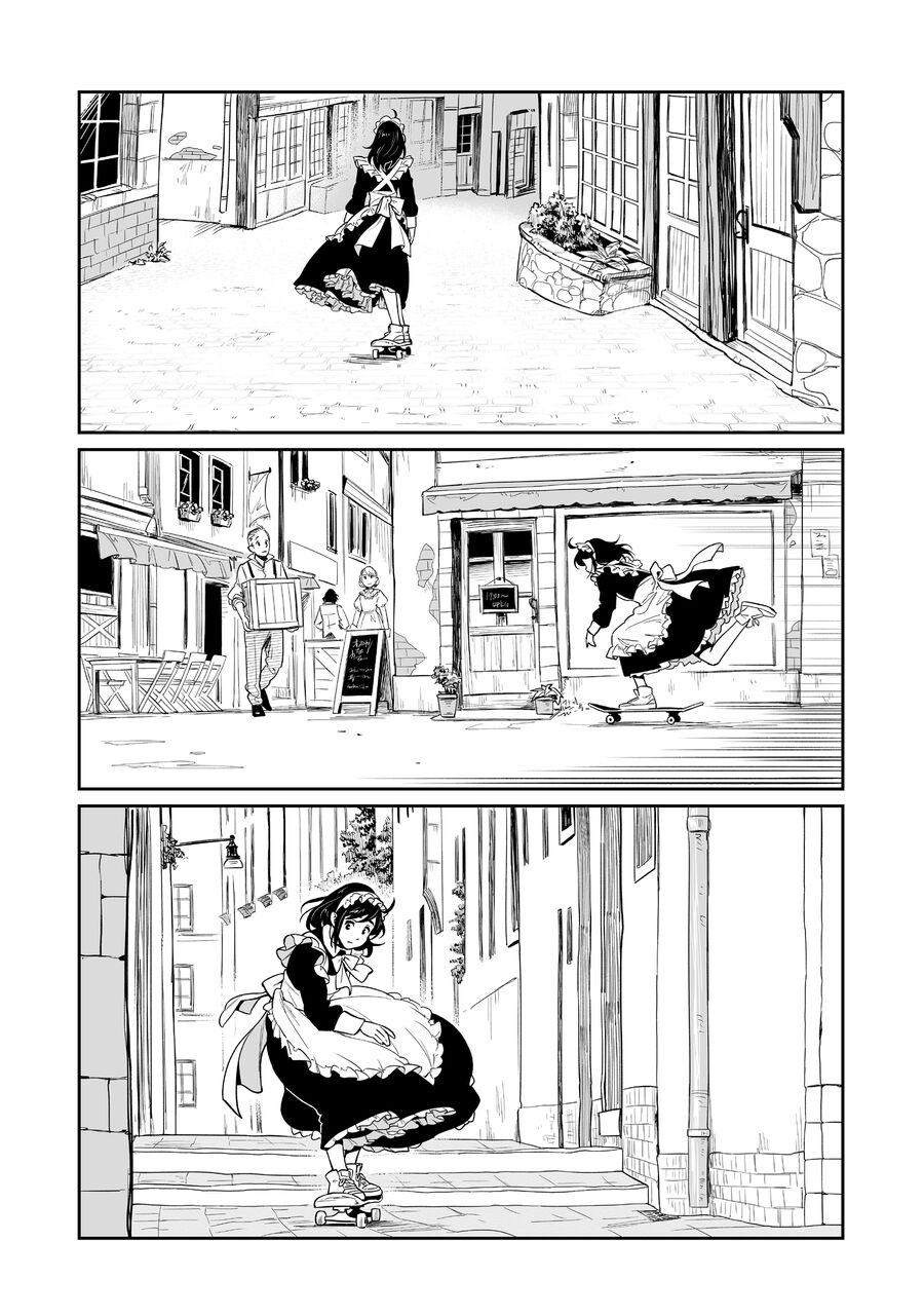 Nàng Hầu Gái Trượt Ván: Chapter 1