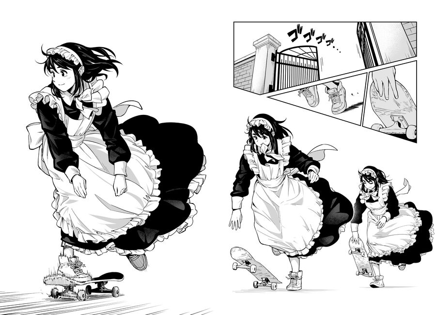 Nàng Hầu Gái Trượt Ván: Chapter 1