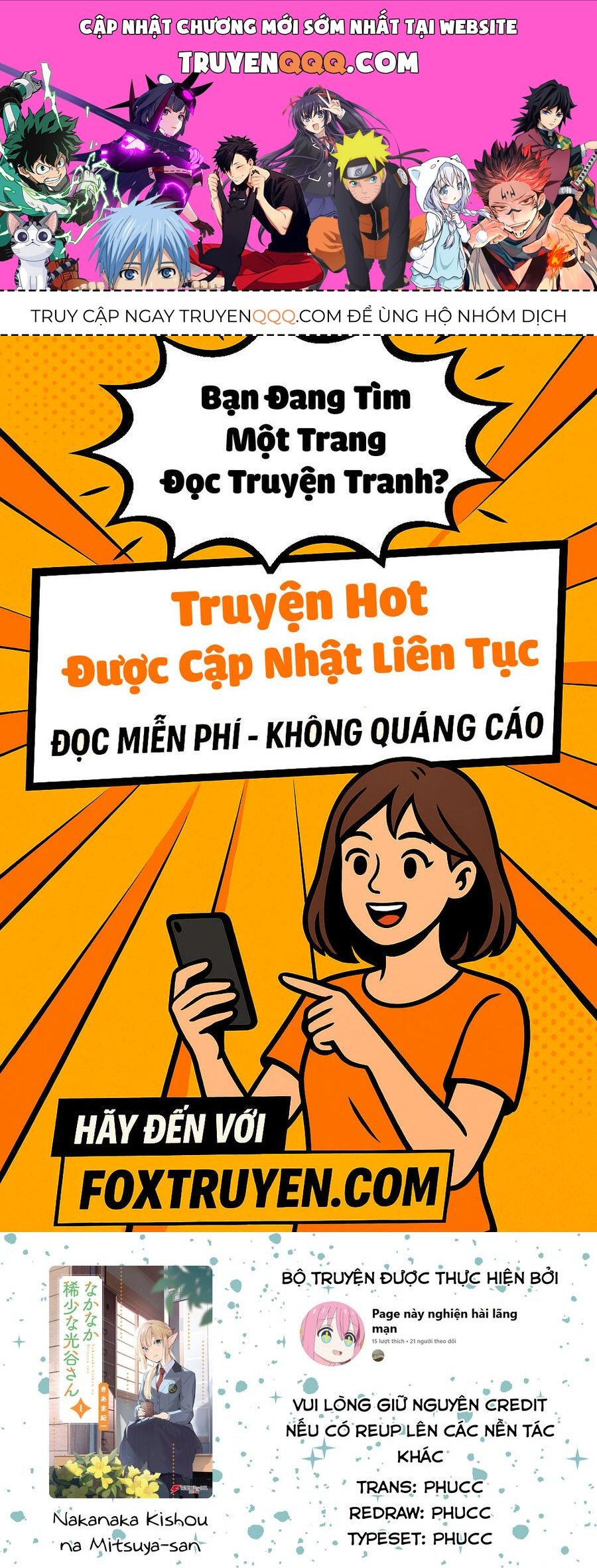 Nàng Mitsuya Thật Hiếm Thấy: Chapter 1