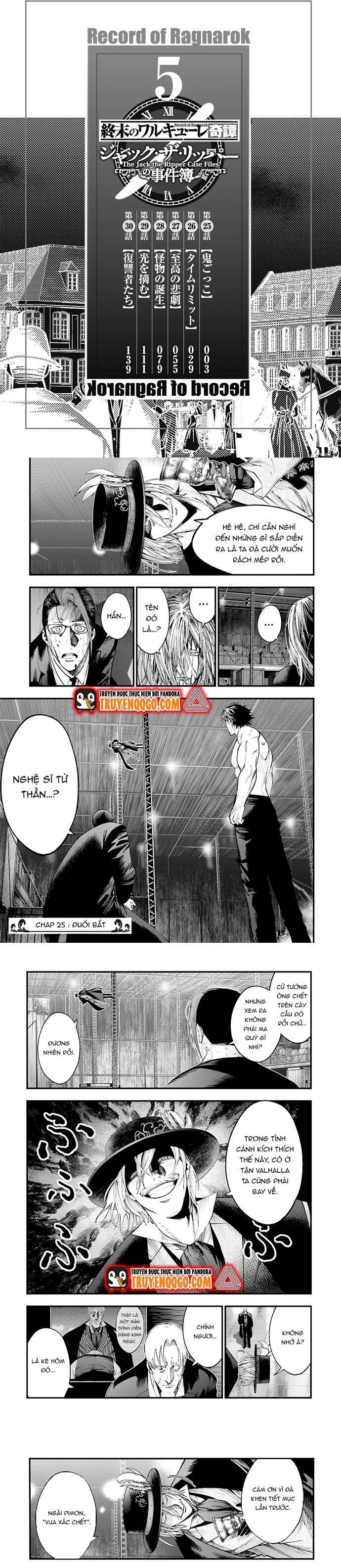 Ngoại Truyện Shuumatsu No Valkyrie – Hồ Sơ Vụ Án Jack Đồ Tể: Chapter 25