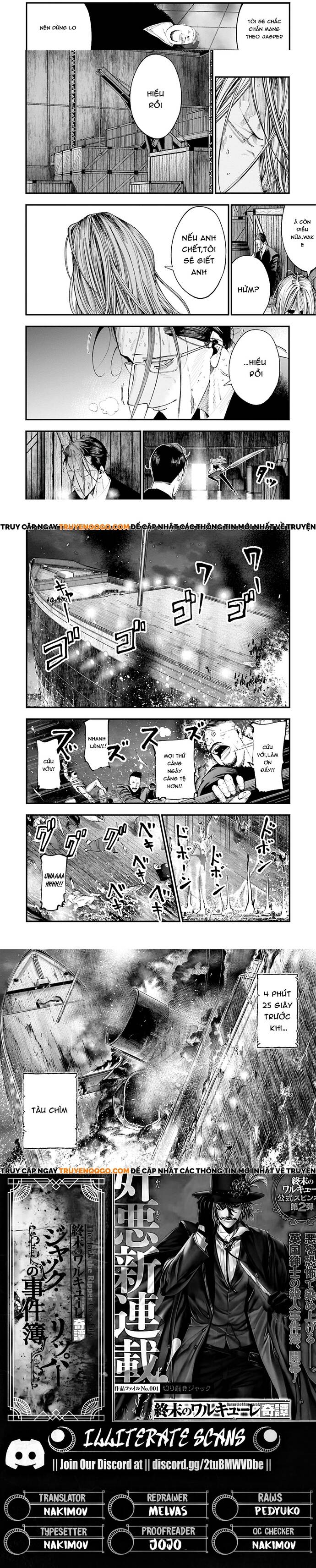 Ngoại Truyện Shuumatsu No Valkyrie – Hồ Sơ Vụ Án Jack Đồ Tể: Chapter 26