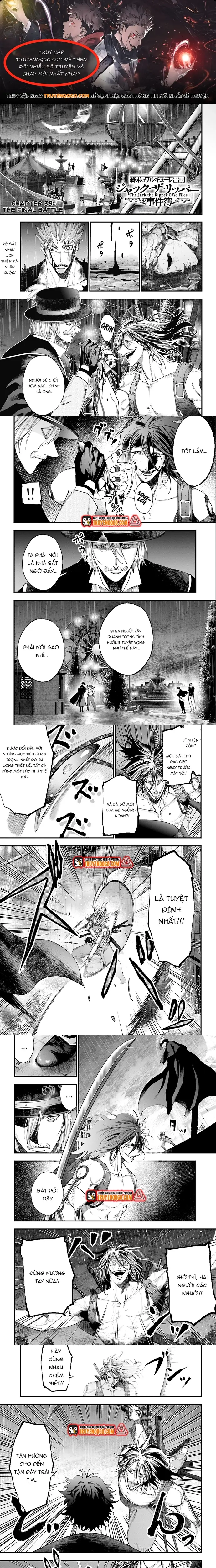 Ngoại Truyện Shuumatsu No Valkyrie – Hồ Sơ Vụ Án Jack Đồ Tể: Chapter 38