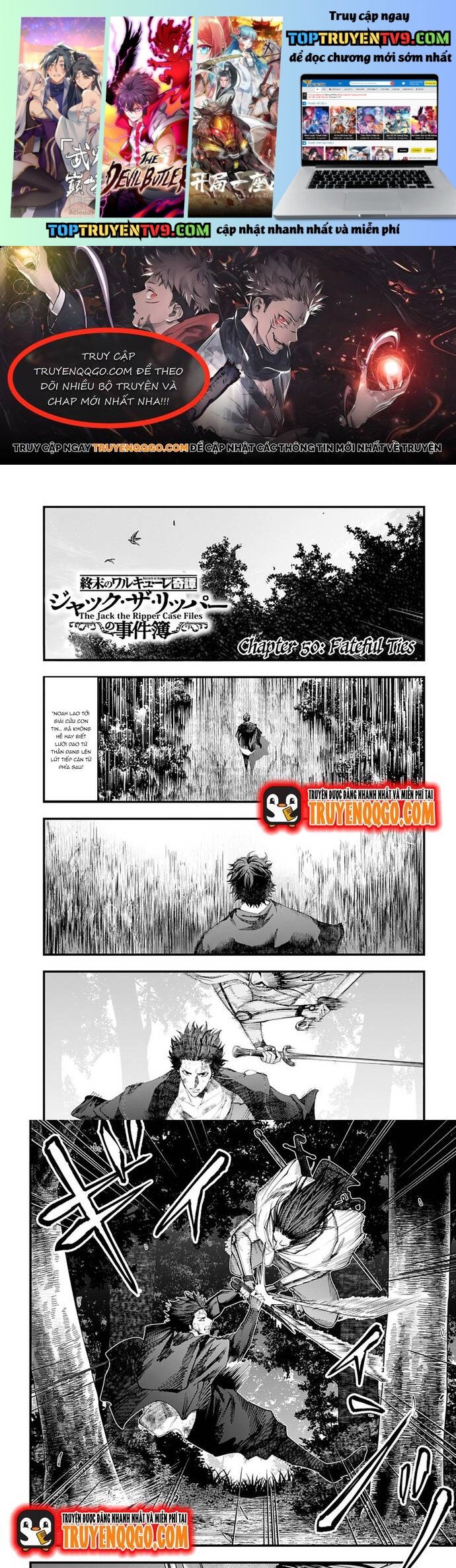 Ngoại Truyện Shuumatsu No Valkyrie – Hồ Sơ Vụ Án Jack Đồ Tể: Chapter 50